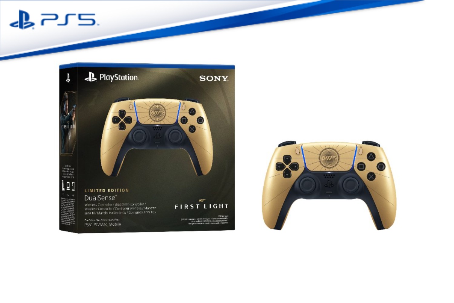 DualSense Wireless Controller  007 First Light Limited Edition - PS5