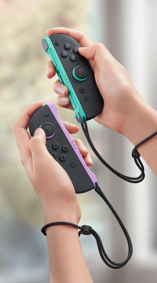 Joy-Con 2 Pair - Light Purple - Light Green - Switch 2