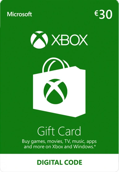 Xbox Gift Card €30 Xbox Series X | S - Xbox One EU 