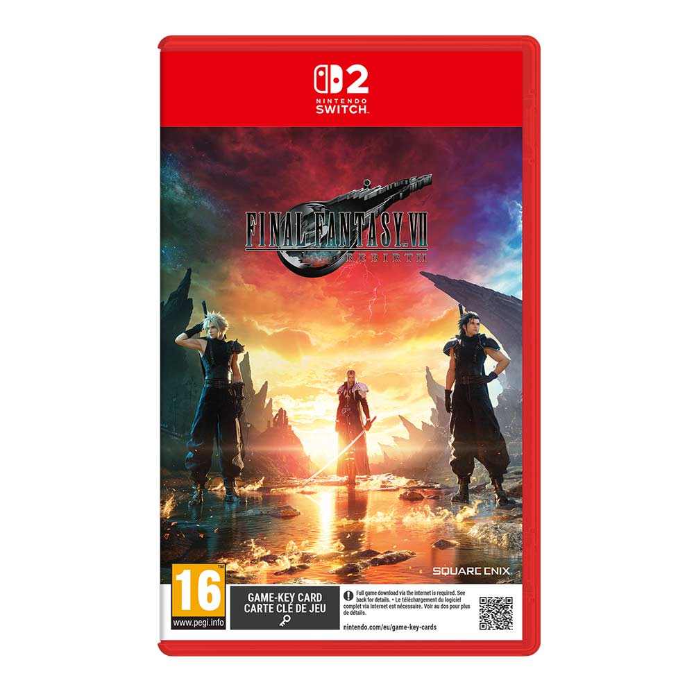 Final Fantasy VII Rebirth (includes M: TG ‘Zack Fair’ promo card) - Switch 2