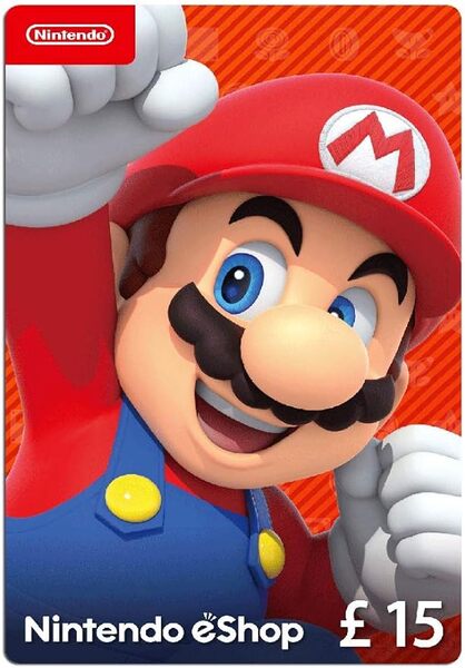 Nintendo eShop Gift Card 15 GBP UK only