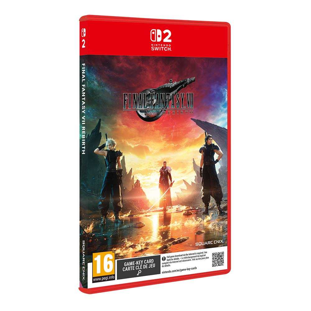 Final Fantasy VII Rebirth (includes M: TG ‘Zack Fair’ promo card) - Switch 2