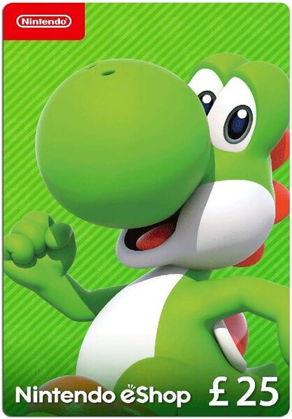Nintendo eShop Gift Card 25 GBP UK only