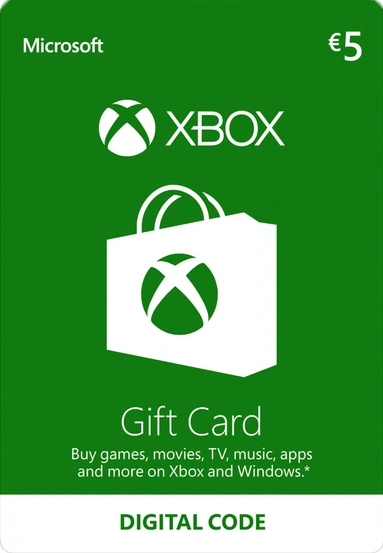 Xbox Gift Card €5 Xbox Series X | S - Xbox One EU 
