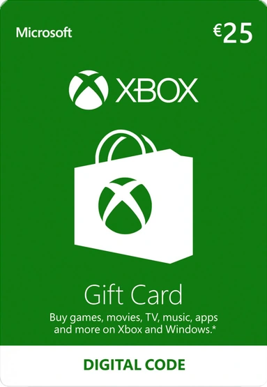 Xbox Gift Card €25  Xbox Series X | S - Xbox One EU 