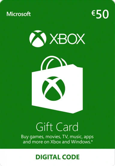 Xbox Gift Card €50 Xbox Series X | S - Xbox One EU 